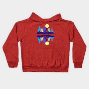 Mountain Scene #3 Kids Hoodie